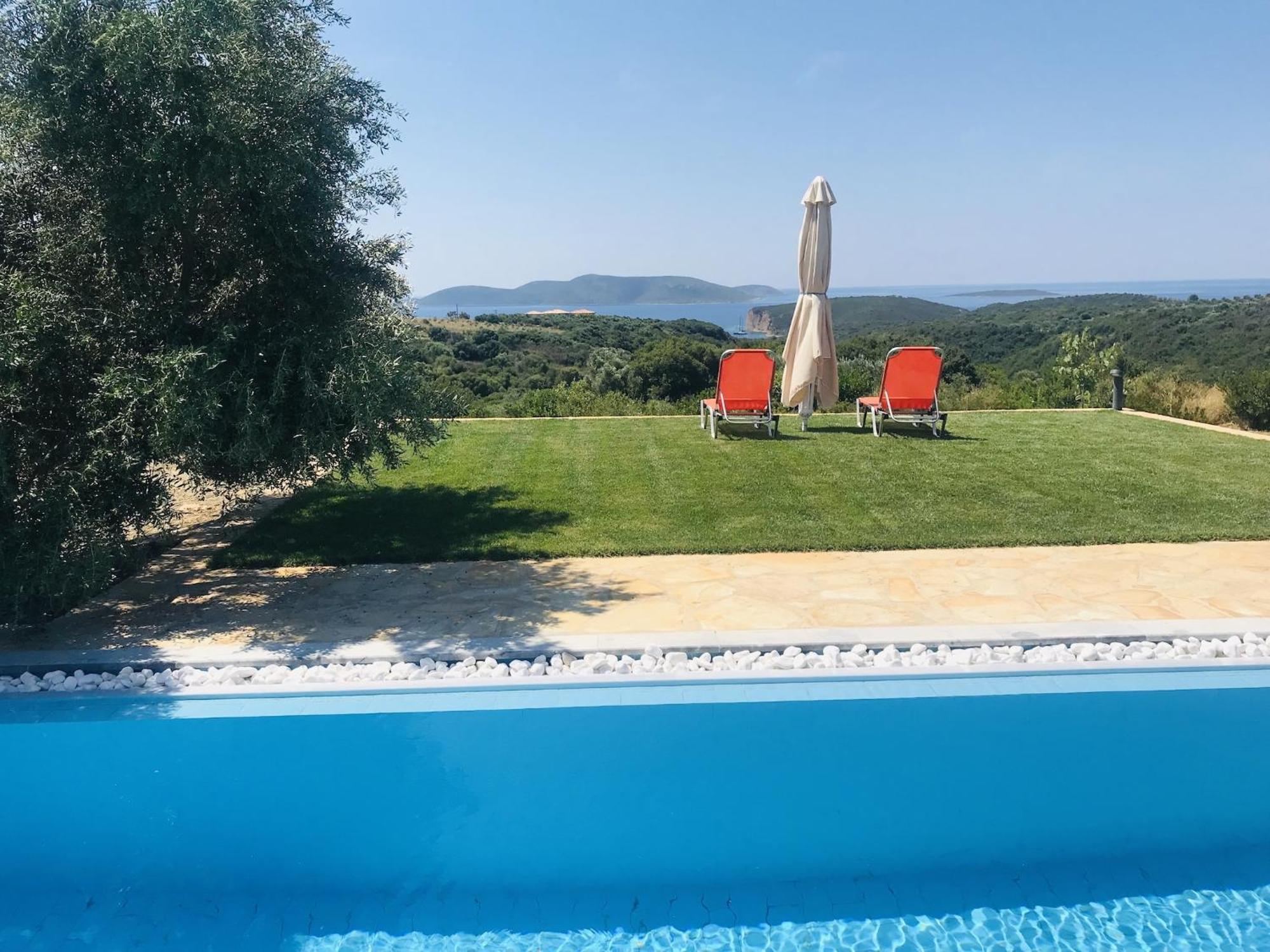 Luxurious Villa In Peloponnese With Swimming Pool Kamaria  Экстерьер фото