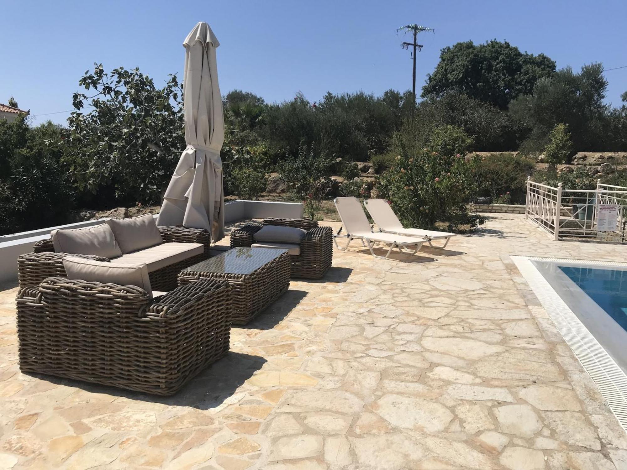 Luxurious Villa In Peloponnese With Swimming Pool Kamaria  Экстерьер фото